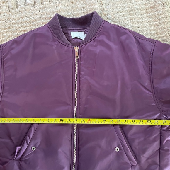 The Frankie Shop Astra Bomber Jacket - Royal Purple - Picture 6 of 6